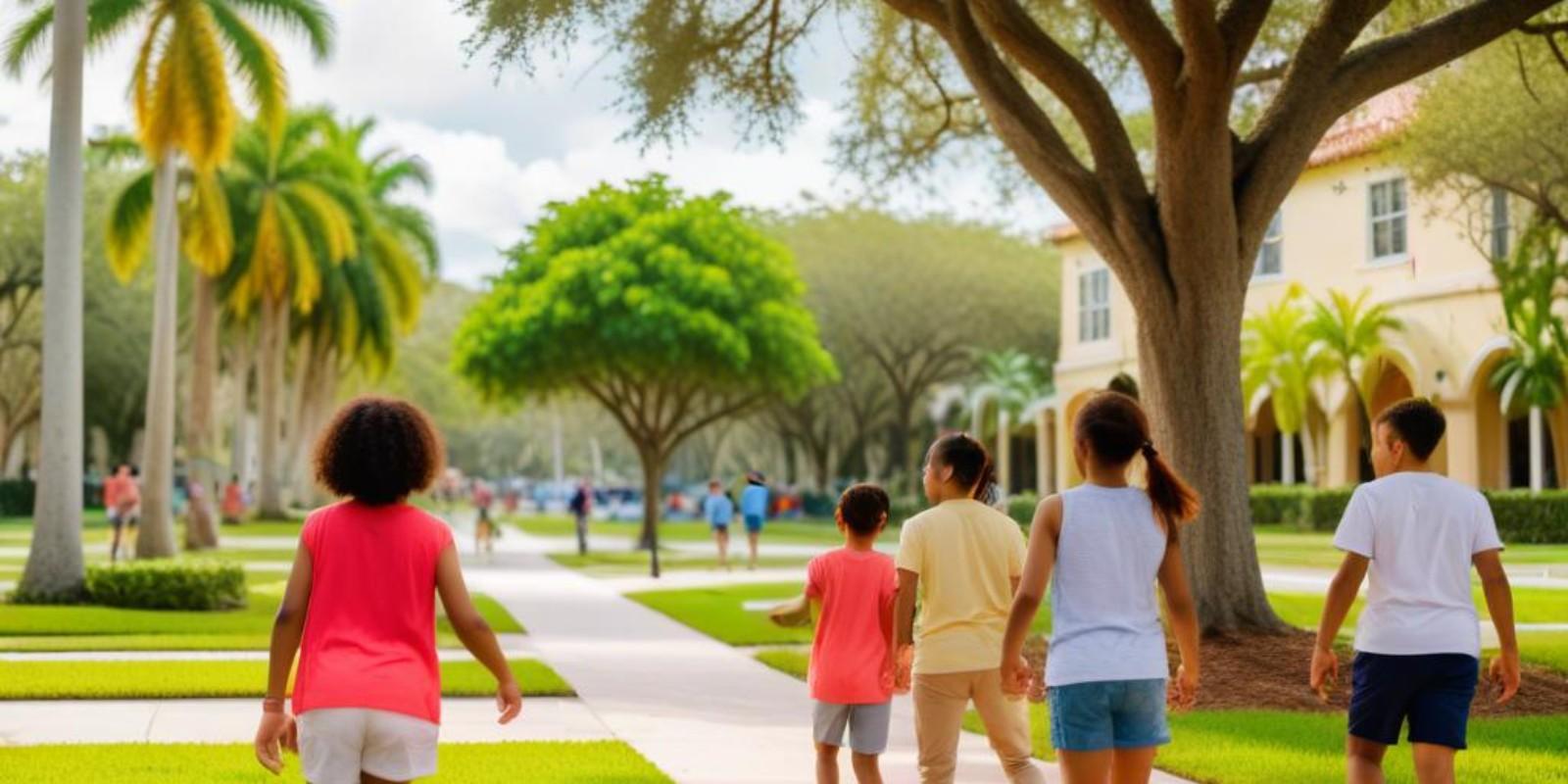 Zonas de Miami Ideales para Familias Colombianas