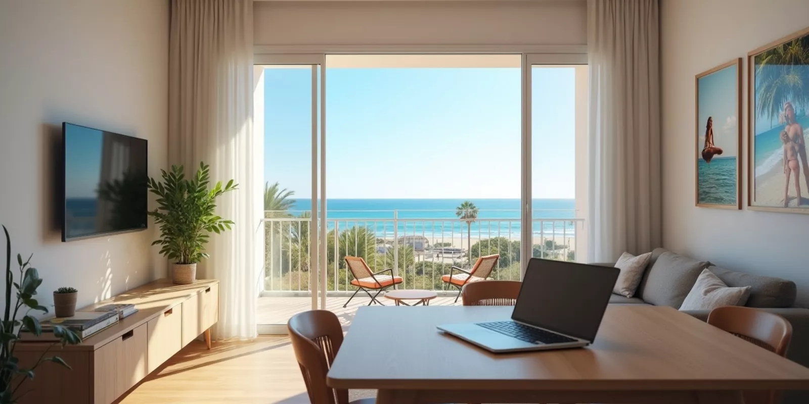 ¿Cómo gestiona el alquiler turístico en Estepona un colombiano que vive en Bogotá y no puede estar presente?