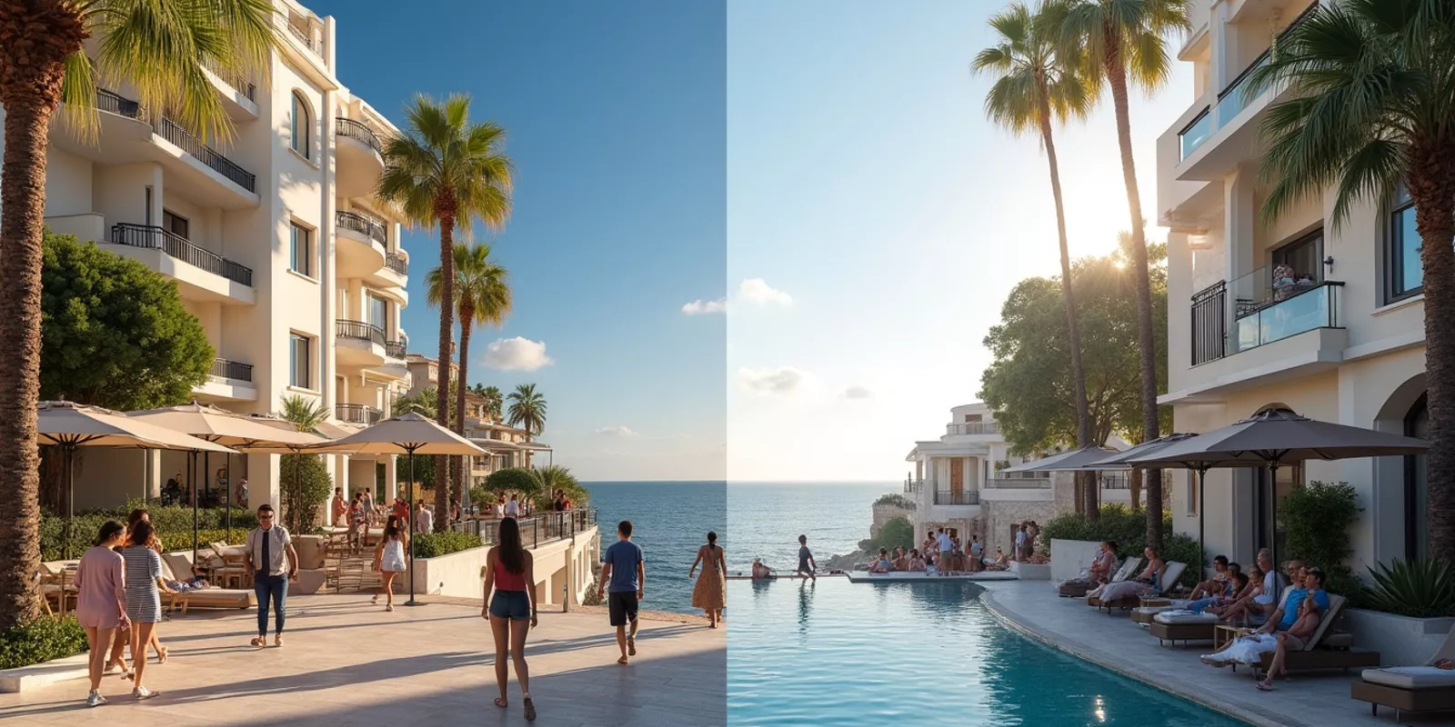 ¿Es más rentable para un dominicano que vive en Santo Domingo invertir en el alquiler vacacional de Málaga Centro o en el lujo de Marbella?